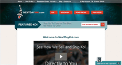 Desktop Screenshot of nextdaykoi.com