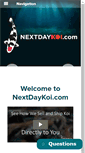 Mobile Screenshot of nextdaykoi.com